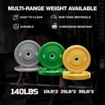 thumbnail image 4 of Forgemus Squat Rack for Home Gym,2000lbs Power Rack Squat Machine with LAT Pulldown and More Training Attachments,Weight Rack with Adjustable Pulley System for Full Body Workout,Black, 4 of 13