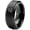 1-Black Step Bevel Tungsten, variant on Black Wedding Band Women Mens Jewelry Gamer Tungsten Retirement Gifts Simple Rings Womens Birthday Gift