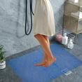 thumbnail image 4 of Qiweii Spliceable Shower Mat Non Slip， Bathtub Mat Non Slip Square Shower Mats for Inside Shower with Drain Holes Suction Cups, Quick Drain, 4 of 6