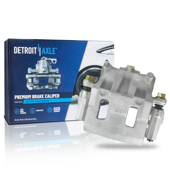 Detroit Axle - FWD Front Right Passenger Side Brake Caliper w/Bracket Assembly Replacement for 2007 2008 2009 Ford Edge