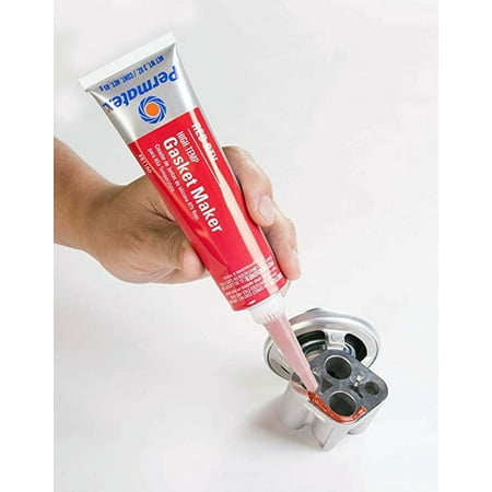 Permatex High-Temp Red RTV Silicone Gasket Maker - 75152