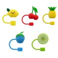 thumbnail image 1 of Silicone Straw Lid for 10mm Straw Lid Cute Straw Lid Reusable Straw Lid Plug, 1 of 5