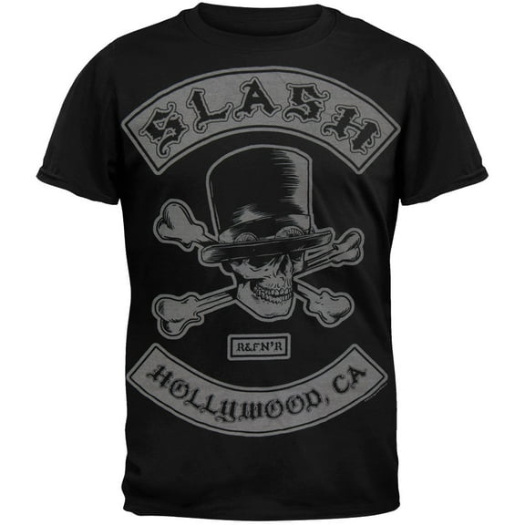 Slash Men's Biker Patch Tour Short Sleeve T Shirt