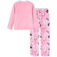 thumbnail image 5 of Aideaone Girls Fleece Pajamas Set Kids Soft Flannel Winter Pjs 2 Piece Size 7-14, 5 of 8