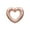 #0165-Rose Gold, variant on Cheapark 33 Inch Large Hollow Balloons - Valentine's Day Birthday Party Decoration Shooting Props, Bright Connectable Surfaces, Romantic Inflatable Decor