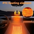thumbnail image 6 of Car Heater, 12V Winter Car Defogger, 150W Portable Car Heater,Plug Into Cigarette Lighter Car Defroster, 2-in-1 Fast Heating/Cooling, 6 of 9