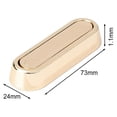 thumbnail image 4 of 4 ganchos de pared plegables para colgar, ganchos plegables montaje en pared de aleación de zinc, 4 of 9