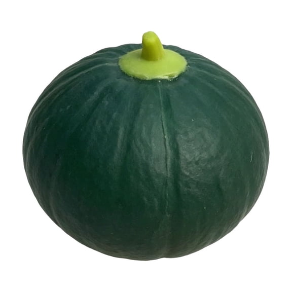 Green Pumpkin Shaped Stress Relief Toy, Slow Rising Squeeze Toy Fidget for Anxiety, Soft Sensory Squeeze Ball, Desk Decompression Gadget for Adults