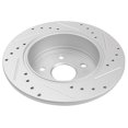 thumbnail image 2 of Geelife For Toyota 2000-2004 Avalon Rear Ceramic Brake Pad & 2 Performance Rotor Kit, 2 of 9