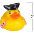 thumbnail image 5 of ArtCreativity Pirate Rubber Ducks – 12-pack 2” Bath & Pool Toys for Kids 3+ – Party Favors & Birthday Supplies, 5 of 7