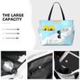 thumbnail image 2 of Lsque Sanrio Beach Travel Bag - Water-Resistant, Large Capacity Lightweight Tote with 7 Pockets for Women and Men - Perfect for Beach, Pool, Gym, and Travel, 2 of 6