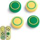 thumbnail image 1 of Switch Thumb Grips, Switch OLED Button Caps, Switch Thumb Grip Caps - 4 Packs (Green and Yellow), 1 of 4
