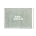 thumbnail image 5 of Mineral Spring Brookside Bath Tufted Polyester Bath Rug, Sea, 17" x 24", 5 of 6