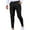 Black 2, variant on Mens Dress Pants High Waist Stretch Regular Fit Business Pants with Pockets 2025 Fashion Lightweight Classic Solid Color Long Trousers