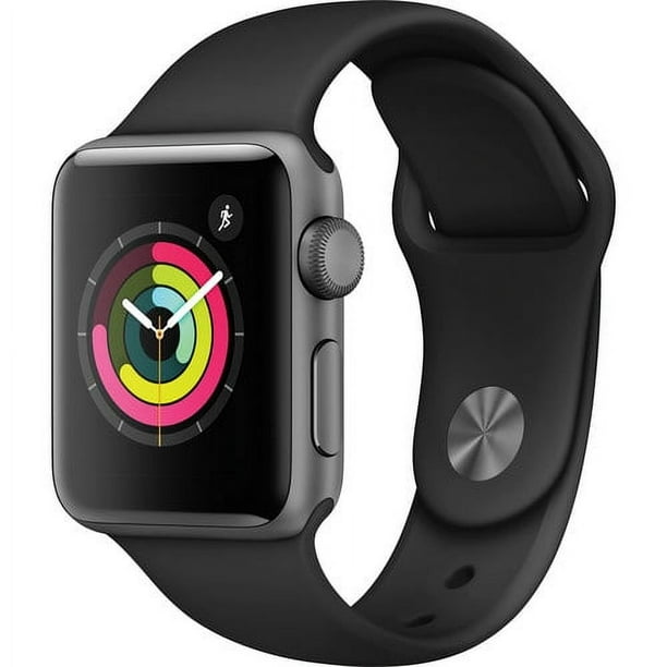 Apple Watch Série 3 GPS - 38mm - Bracelet Sport - Étui en Aluminium