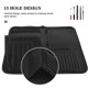 thumbnail image 3 of unbranded Organizador Para Brochas De Maquillaje Negro Con Multiagujeros Y Tela Lona Resistente Para Viaje, 3 of 6
