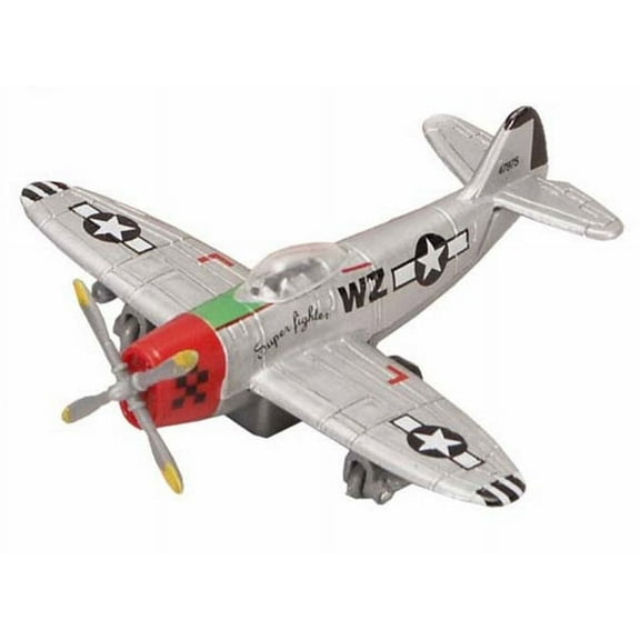 Vintage Aircraft, Gray - Showcasts 6080D - 4.75 Inch Scale Diecast Model Replica (Brand New, but NOT IN BOX)