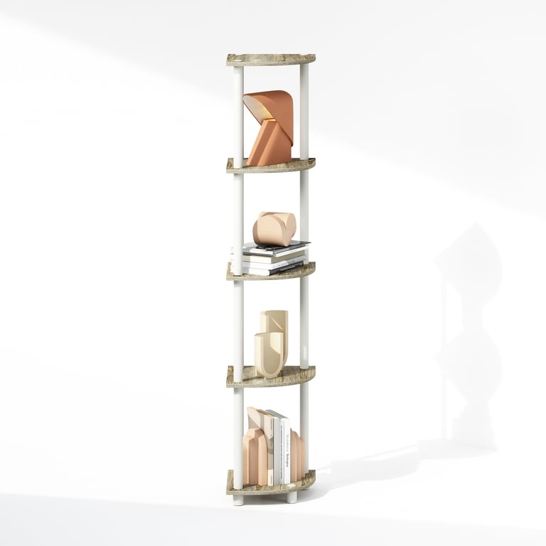 Furinno Turn-N-Tube 5-Tier Corner Display Shelf Unit photo 6