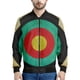 thumbnail image 5 of Chaqueta con estampado 3D de Bullseye Target para hombre, chaqueta bomber informal de manga larga a la moda para primavera y otoño, tops holgados de tendencia, 5 of 5