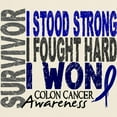 thumbnail image 3 of CafePress - Survivor 4 Colon Cancer Shirts And Gifts Light T S - Men's Classic Graphic T-Shirt, 3 of 4