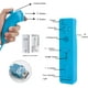 thumbnail image 2 of Mando a distancia y Nunchuk para Wii, mando a distancia Plus para Wii con Motion Plus y Nunchuck, mando a distancia Joystick para Wii Control remoto de juegos con funda de silicona azul Sincero  Hogar, 2 of 7