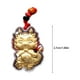 thumbnail image 3 of Fiudx Collar Dorado, Colgante de Aleación Auspicioso, Amuleto de La Suerte de Cuerda Roja, Regalos de Año Nuevo, Familiares Famosos, Simbolismo Tradicional, Tamaño de 2,5 Cm, 3 of 7