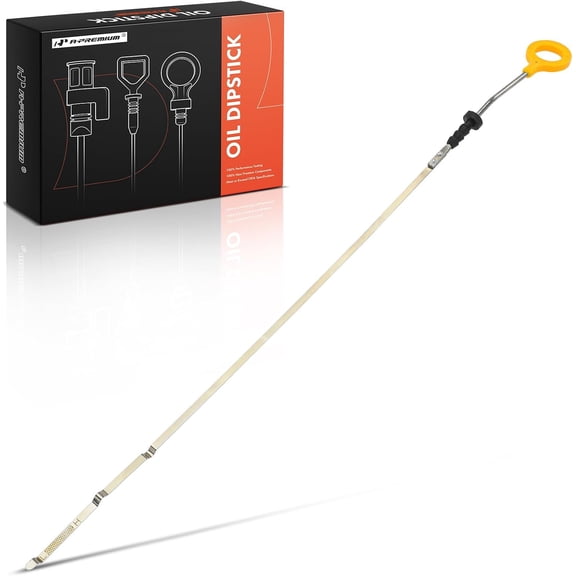 A-Premium 3.5L 6 Cyl Engine Oil Dipstick Compatible with Nissan Altima 2007-2018, Murano 2009-2019, Pathfinder 2013-2018, Quest, Maxima & Infiniti JX35, QX60, Engine Oil Measuring Rod Dip Stick