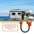 thumbnail image 7 of KYascend 30 Amp Male to 50 Amp Female RV Adapter Cord, NEMA TT-30P to 14-50R Electrical Converter 12 Inch STW 10AWG/3 Cord Cable with Grip Handle ETL Listed, 7 of 7