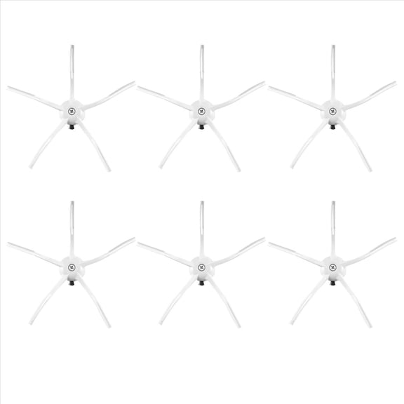 Side Brush for S7 S7 Max S7 Maxv T7S T7S Plus S6 S5 MAX S50 S55 E35 E2 Robot Vacuum Cleaner Parts White