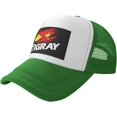 thumbnail image 1 of Tigray in My Heart Tigray Inside Me Tigray Flag Mesh Back Trucker Cap Baseball Cap, 1 of 8