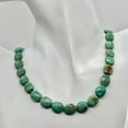 thumbnail image 5 of 3 Natural Turquoise 12x10mm Oval Beads | 12x10x5mm | 3 Beads |, 5 of 9