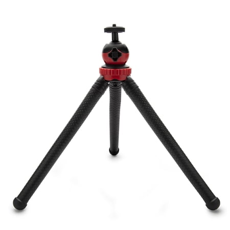UPC: 0681066709832 | Vivitar Mini 12-inch Flexible Tripod with Ballhead