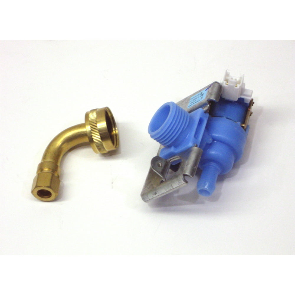 Dishwasher Water Inlet Solenoid Valve W10195049 with Adapter for