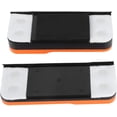thumbnail image 4 of Window Cleaner, Glass Cleaner, Double‑Side Magnetic Glider Anti-Drop Rop with 2 Rags for Home Office(Orange), 4 of 8