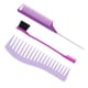 thumbnail image 1 of Juego de peine de cola de rata Jadeshay cepillo para teñir el cabello resistente y duradero, 1 of 14