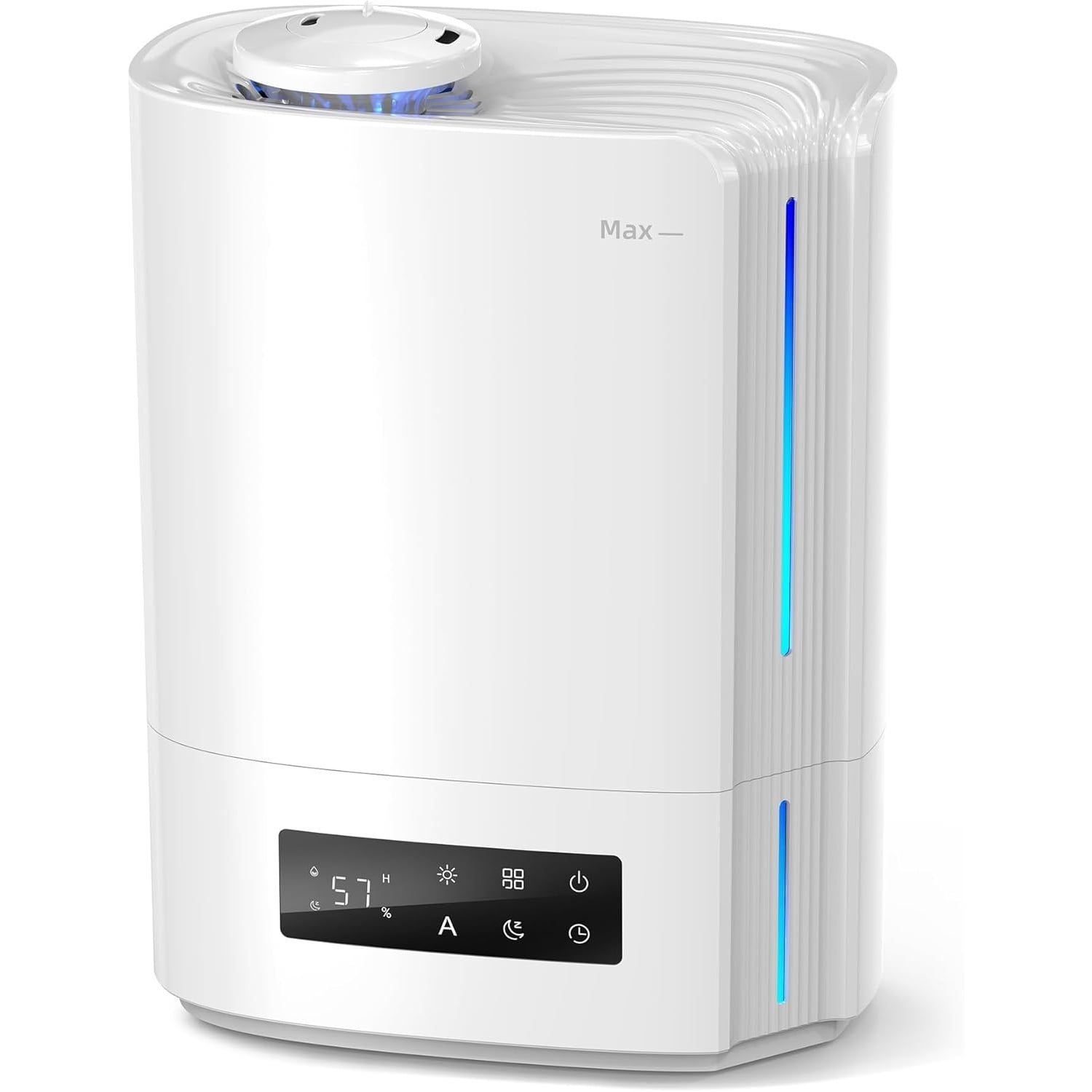 6L Humidifiers for Bedroom Large Room & Essential Oil Diffuser, Ultrasonic Top Fill Cool Mist Humidifiers for Baby, Plants, Nursery Last up to 60 Hours, Smart Humidistat Control, Quiet, White