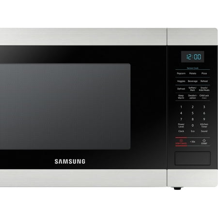 Samsung - 1.9 Cu. Ft. Countertop Microwave with Sensor Cook - Stainless Steel