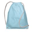 thumbnail image 1 of Jassz - Mochila/Bolsa saco o de cuerdas lisa Modelo Drawstring  - Deporte/Gimnasio (Azul claro), 1 of 1
