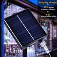 thumbnail image 3 of Luces de cortina solares XINXIANLIAN 300 LED IP65 a prueba de agua, 3 of 7