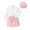 Pink, variant on Kids Outfit Sets Girls Autumn and Winter Long Sleeve Pink Plaid Tops Skirt Hat 3Pcs Girls Outfits