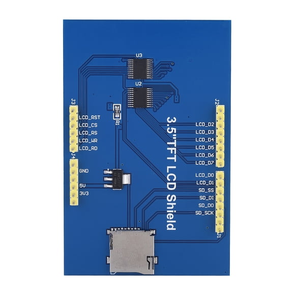Módulo de Pantalla Lcd Tft de 3,5 Pulgadas 480x320 Conector para Tarjeta de Memoria y Circuito Spi Flash, 12 Ejemplos STM32, 3 Ejemplos para Placa de Desarrollo, Compatible