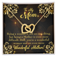 thumbnail image 1 of To Mom Wonderful Woman Mother Inseparable Necklace, 1 of 7