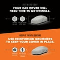 thumbnail image 6 of Budge Ultra Car Cover, Breathable, UV & Water-Resistant Car Protection, Size 5 for Full Size Vehicles, 6 of 9