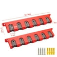 thumbnail image 4 of CENL Fishing Rod Rack Wall Mounted Display Rack Wall Mounted Lure Rod Rack Storage, 4 of 8