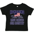 thumbnail image 3 of Inktastic Veterans Day Military Honoring Those Who Serve Boys or Girls Toddler T-Shirt, 3 of 5