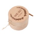 thumbnail image 4 of Wooden Ring Box, Wooden Jewellery Box Fashion Small Rustic Style  For Valentine Day For Earrings For Ring For Wedding For Proposal, 4 of 8