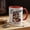 Black, variant on Espresso Cat Sipping Coffee Ceramic Mug Gift for Cat Lovers Mental Health Gift