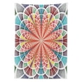 thumbnail image 3 of Ambesonne Psychedelic Tablecloth Rectangular Table Cover, Geometric Blossom, 52"x70", Multicolor, 3 of 4
