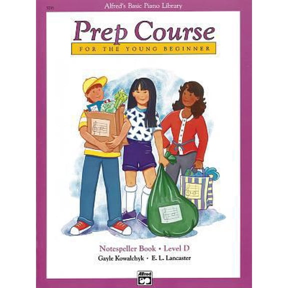 Pre-Owned Alfred's Basic Piano Prep Course Notespeller, Bk D: For the Young Beginner (Alfred's Basic Piano Library, Bk D) (Paperback) 0739024078 9780739024072