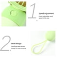thumbnail image 4 of LSLJS Portable Handheld Fan, Powerful Mini Personal Fan USB Rechargeable Battery Operated Hand Held Fan with Hook, 4 Speeds Strong Airflow Quiet Cooling Fan for Home Office Bedroom Car, 4 of 8